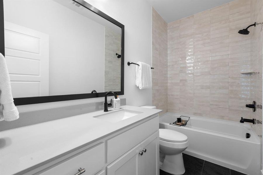 Furnished interior view inside a new home in , Frisco (Image 15).