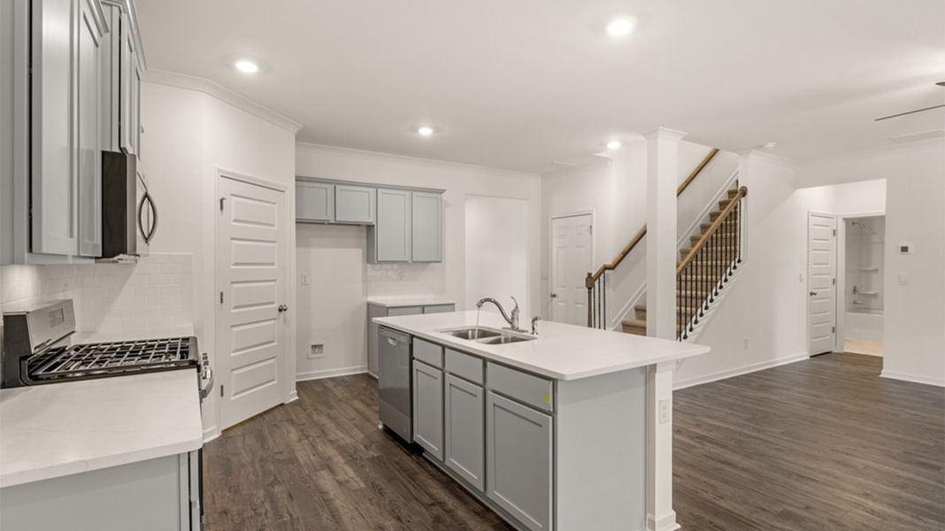 Furnished interior view inside a new home in Independence, Loganville (Image 7).