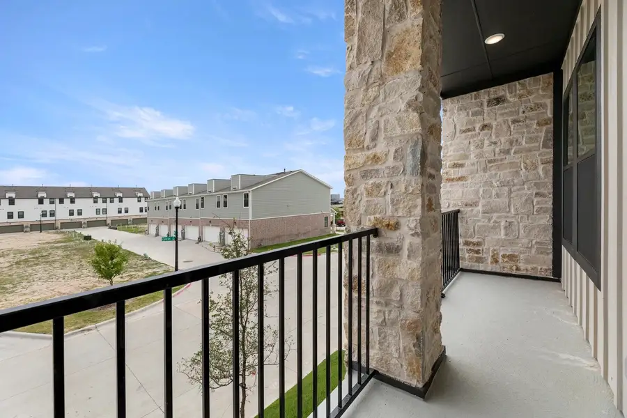Private Covered Balcony