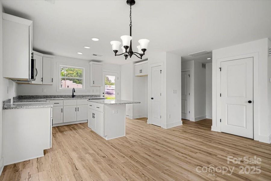 Furnished interior view inside a new home in , Albemarle (Image 6).