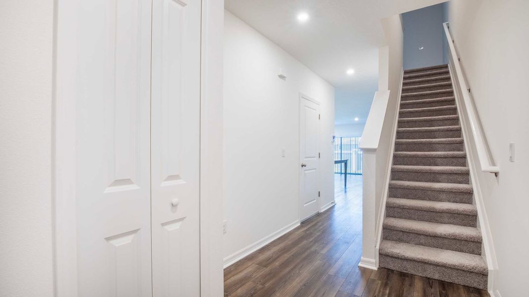 Spacious, unfurnished interior of a new home in Mirada, San Antonio (Image 21). Spacious, unfurnished interior of a new home in Mirada, San Antonio (Image 21).