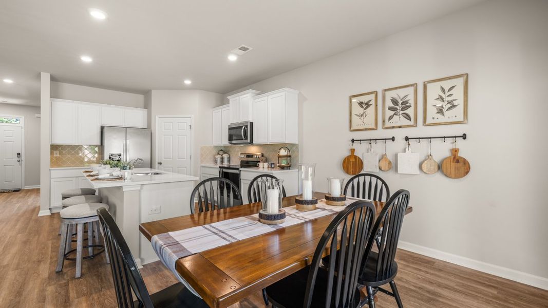 Representative furnished interior of a home built from the Elle by D.R. Horton in The Preserve at Agricultural Village, Perry (Image 15).