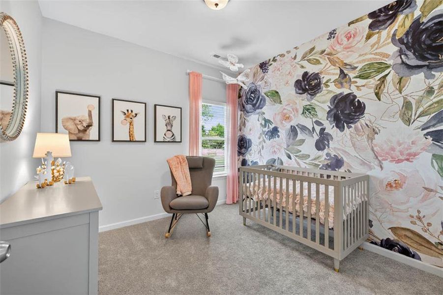 Furnished interior view inside a new home in Varnell Preserve, Dalton (Image 3).