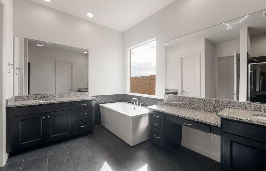 Furnished interior view inside a new home in Artisan at Asante, Surprise (Image 10).