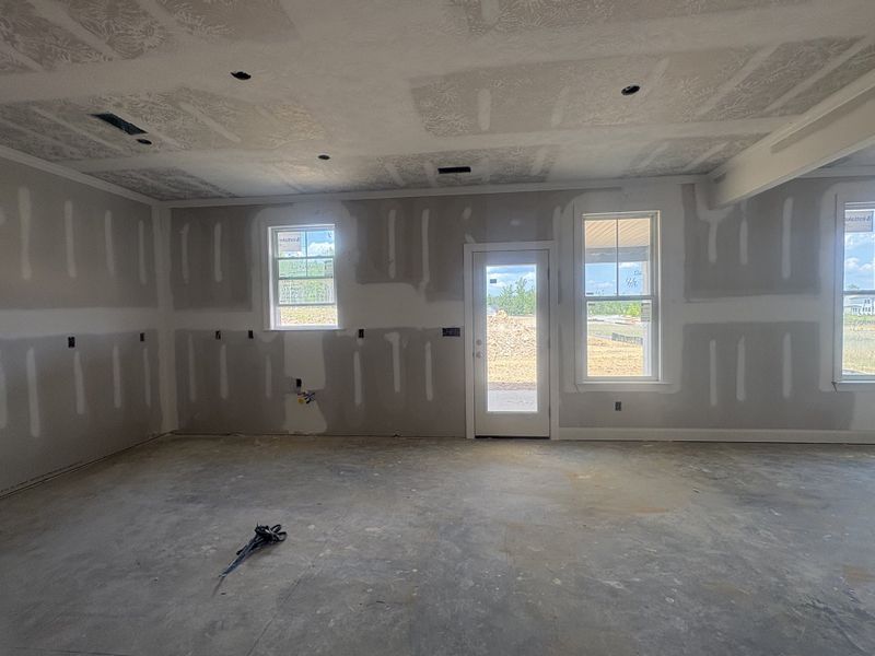 In-progress construction of a new home in Tillery Park, Grovetown, GA (Image 18).