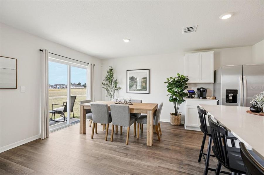 Furnished interior view inside a new home in Leoma's Landing, Lake Wales (Image 25).