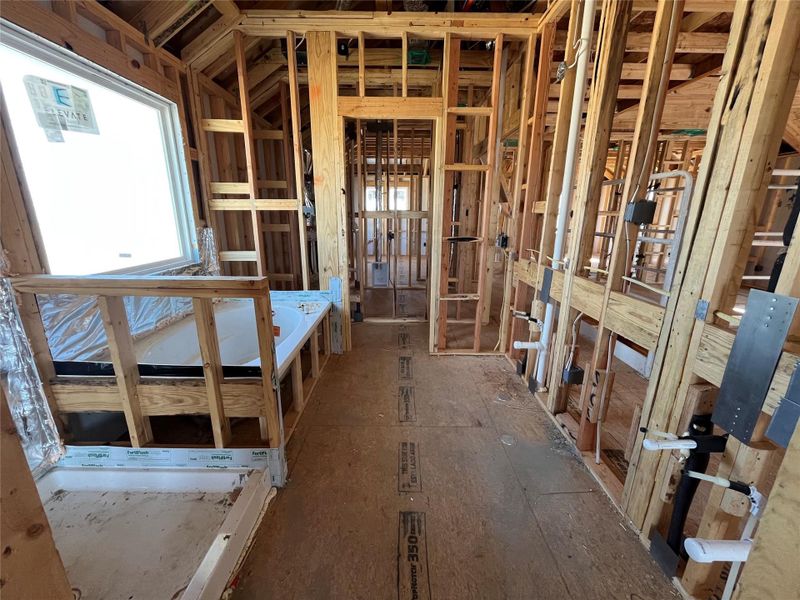 Spacious, unfurnished interior of a new home in The Homestead at Lariat, Liberty Hill (Image 26). Spacious, unfurnished interior of a new home in The Homestead at Lariat, Liberty Hill (Image 26).