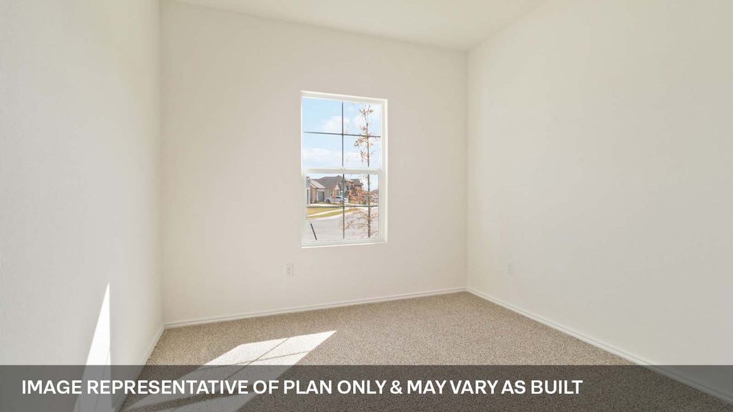 Representative unfurnished interior of a home built from the The Mitchell by D.R. Horton in Talavera, Kyle (Image 12).