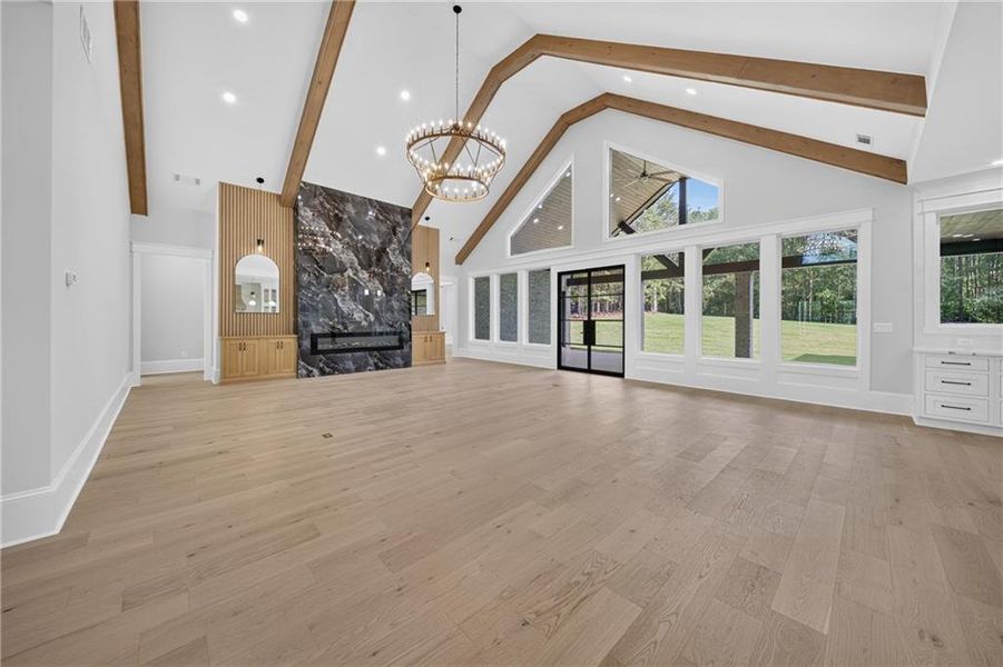 Spacious, unfurnished interior of a new home in , Monroe (Image 46).