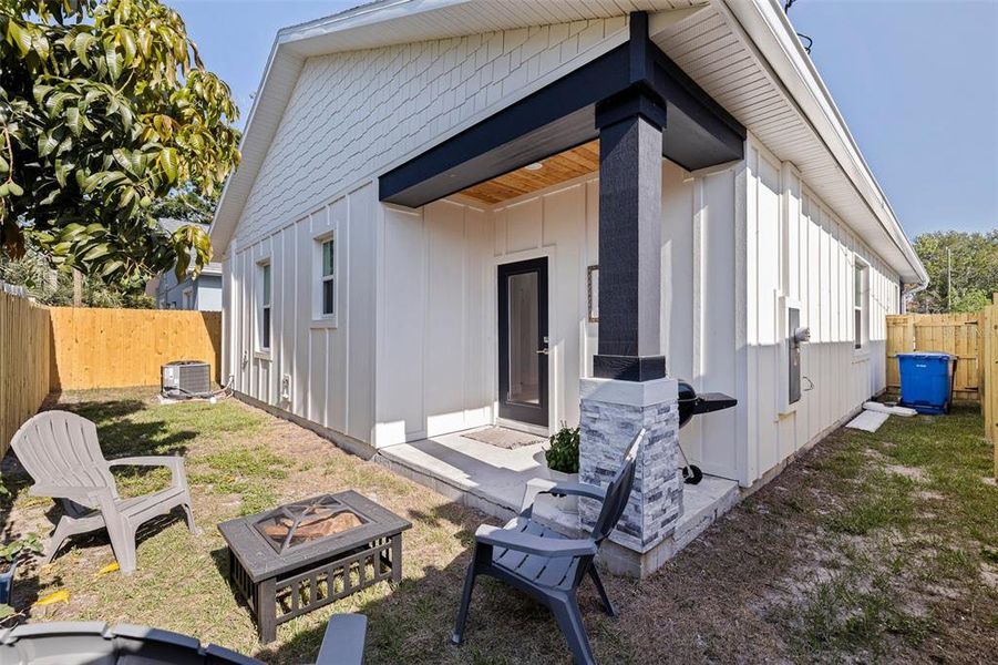 Just the right size backyard Just the right size backyard