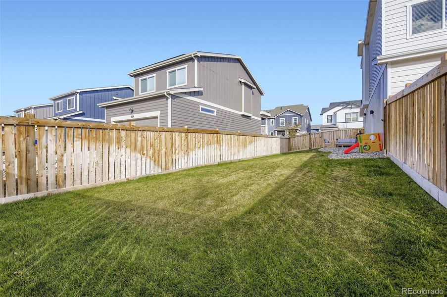 Exterior details and patio area of a home in Fickel Farm, Berthoud (Image 28).