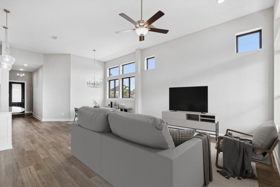 Virtually staged to give you the visual you need to see furniture placement and how the home can live.