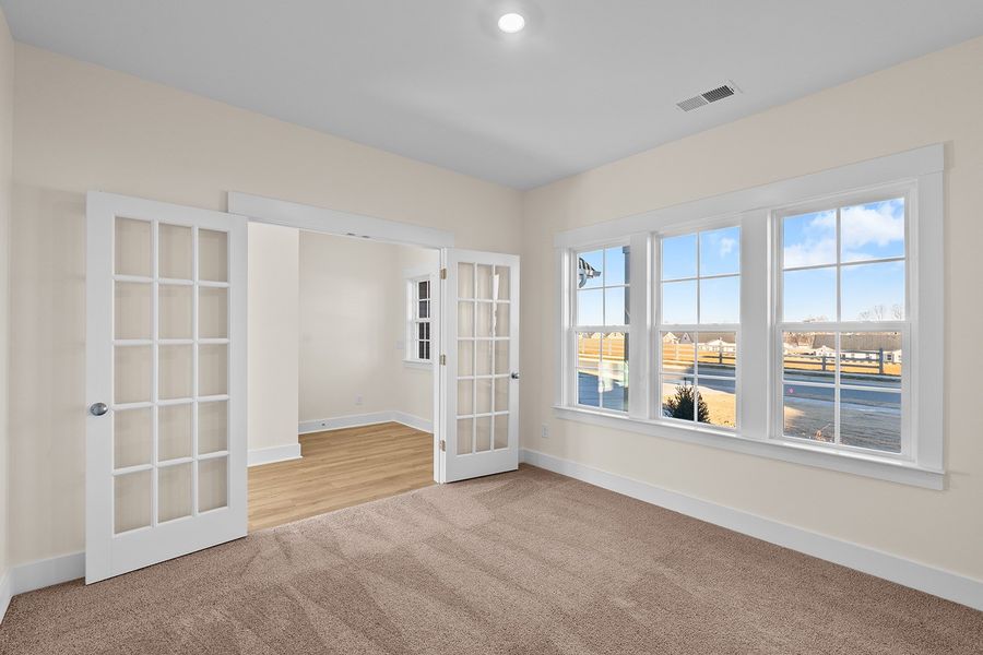 Spacious, unfurnished interior of a new home in Fieldstone, Lexington (Image 35). Spacious, unfurnished interior of a new home in Fieldstone, Lexington (Image 35).