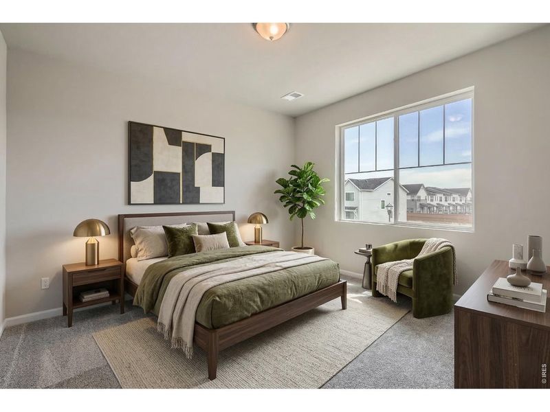 Furnished interior view inside a new home in Farmstead, Berthoud (Image 4).