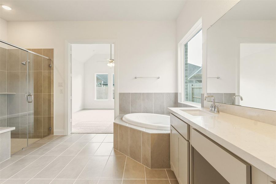 Furnished interior view inside a new home in Brookewater, Rosenberg (Image 5). Furnished interior view inside a new home in Brookewater, Rosenberg (Image 5).