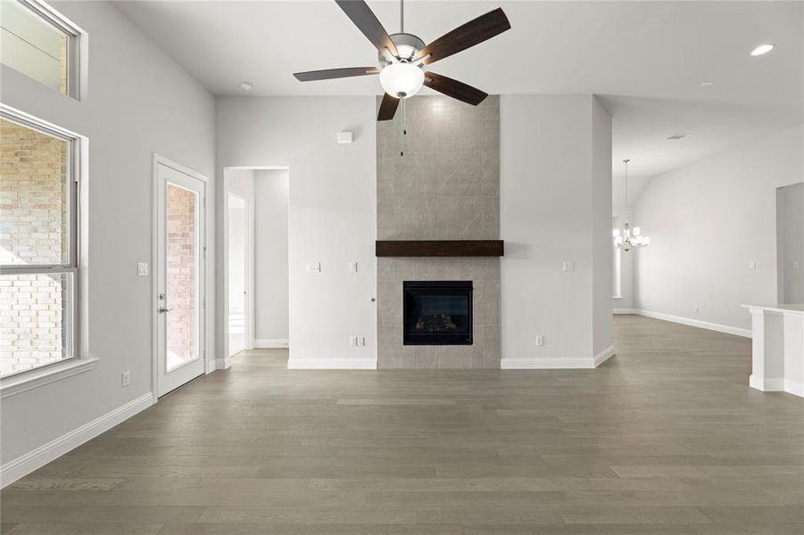 Spacious, unfurnished interior of a new home in River Ranch, Van Alstyne (Image 25). Spacious, unfurnished interior of a new home in River Ranch, Van Alstyne (Image 25).