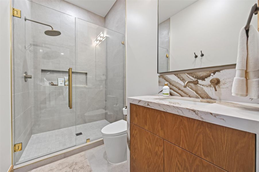 Furnished interior view inside a new home in , Montgomery (Image 39).