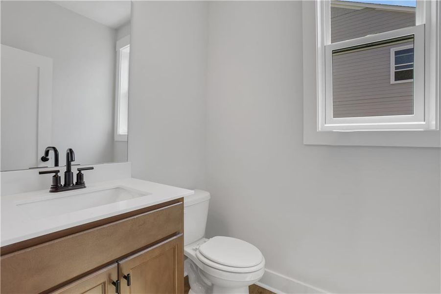 Close-up of interior finishes inside a home in Hopewell Reserve, Cumming (Image 14).