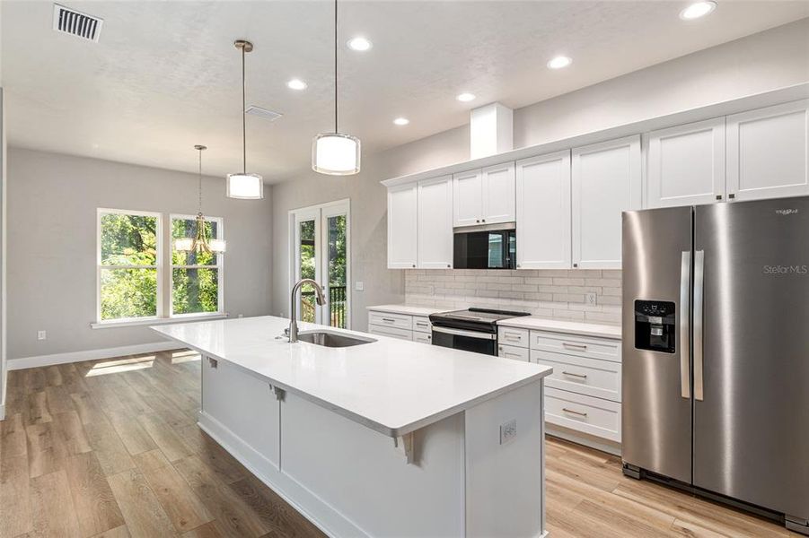 Furnished interior view inside a new home in Fairway Pointe at West End, Newberry (Image 5). Furnished interior view inside a new home in Fairway Pointe at West End, Newberry (Image 5).