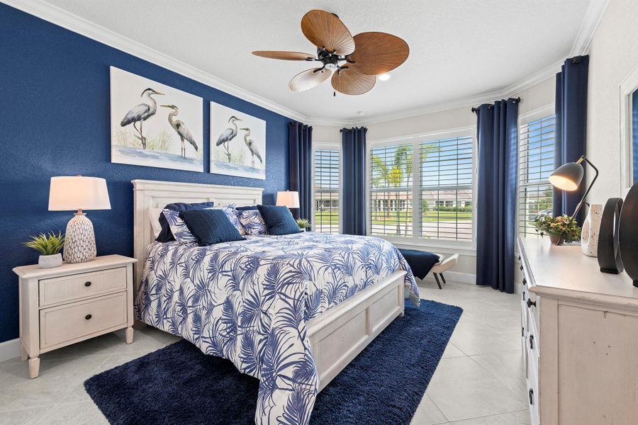 Furnished interior view inside a new home in Del Webb Tradition, Port St. Lucie (Image 15). Furnished interior view inside a new home in Del Webb Tradition, Port St. Lucie (Image 15).