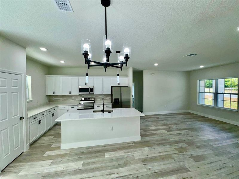 Furnished interior view inside a new home in , Citrus Springs (Image 7).