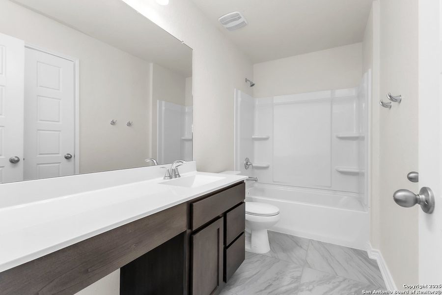 Furnished interior view inside a new home in Knox Ridge, Converse (Image 6).