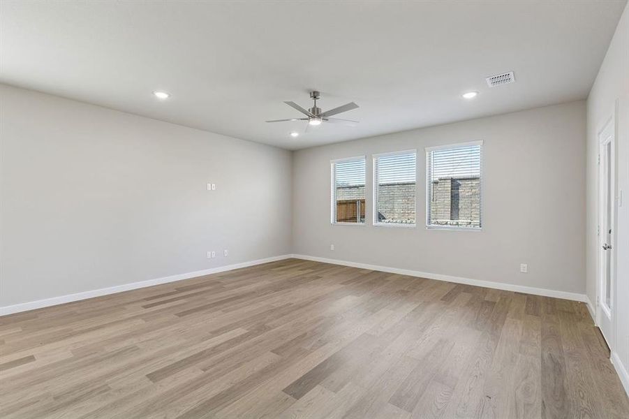 Living Room in the Holden home plan by Trophy Signature Homes – REPRESENTATIVE PHOTO