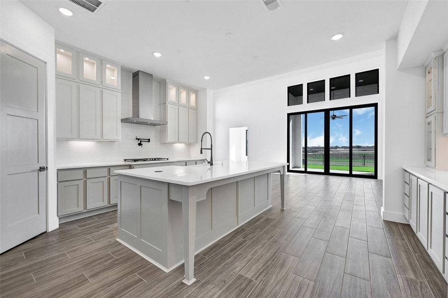 Furnished interior view inside a new home in Cross Creek West, Fulshear (Image 5).