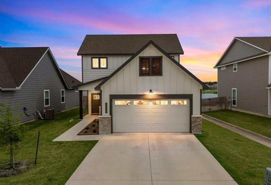 Front exterior of a new home in , Waco, TX, highlighting curb appeal (Image 1). Front exterior of a new home in , Waco, TX, highlighting curb appeal (Image 1).