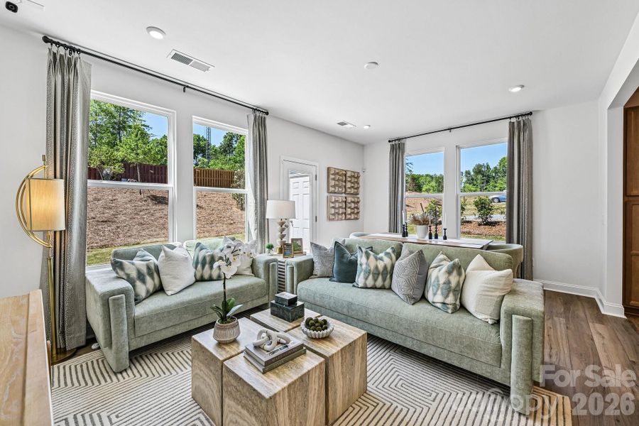 Model Home - Living Area. Model Home - Living Area.