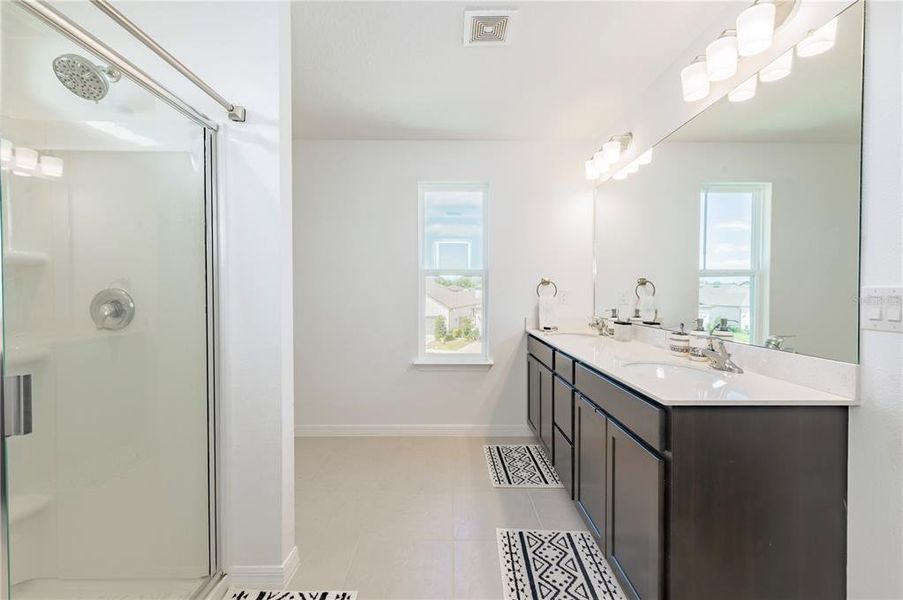 Furnished interior view inside a new home in , Land O' Lakes (Image 33). Furnished interior view inside a new home in , Land O' Lakes (Image 33).