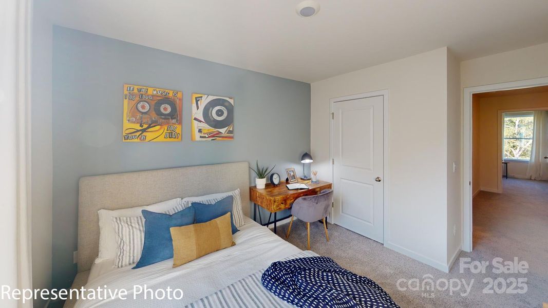 Furnished interior view inside a new home in Woodhaven at Chester, Chester (Image 7).