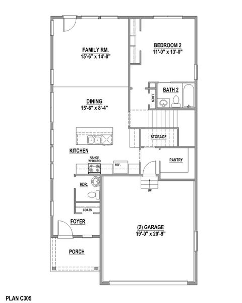 Plan C305 1st Floor