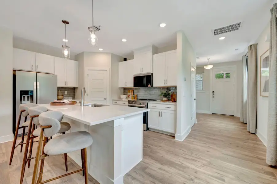 Furnished interior view inside a new home in Keller Pointe, Sanford (Image 3).