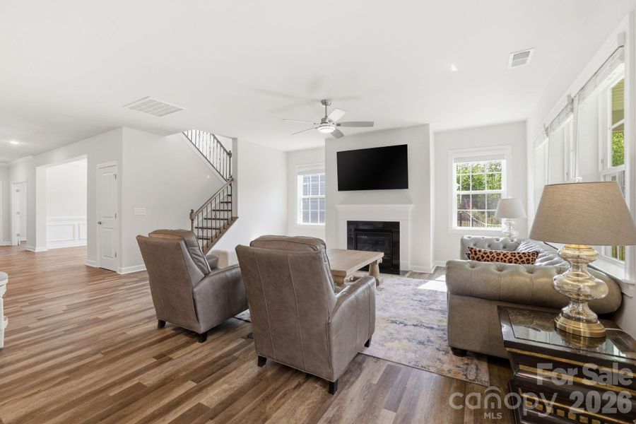 Furnished interior view inside a new home in Harris Mill, Indian Land (Image 11).