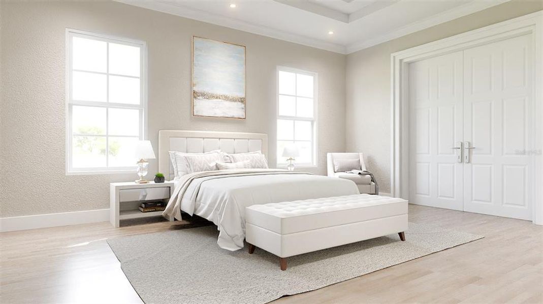 Furnished interior view inside a new home in , Tarpon Springs (Image 5). Furnished interior view inside a new home in , Tarpon Springs (Image 5).