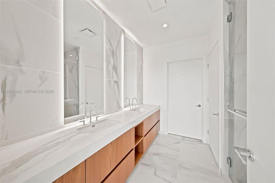 Furnished interior view inside a new home in , Miami (Image 16). Furnished interior view inside a new home in , Miami (Image 16).