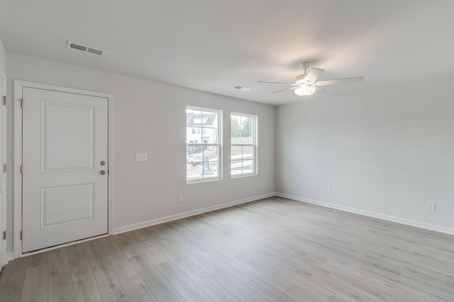 Spacious, unfurnished interior of a new home in Padgett Commons, Hopkins (Image 16). Spacious, unfurnished interior of a new home in Padgett Commons, Hopkins (Image 16).