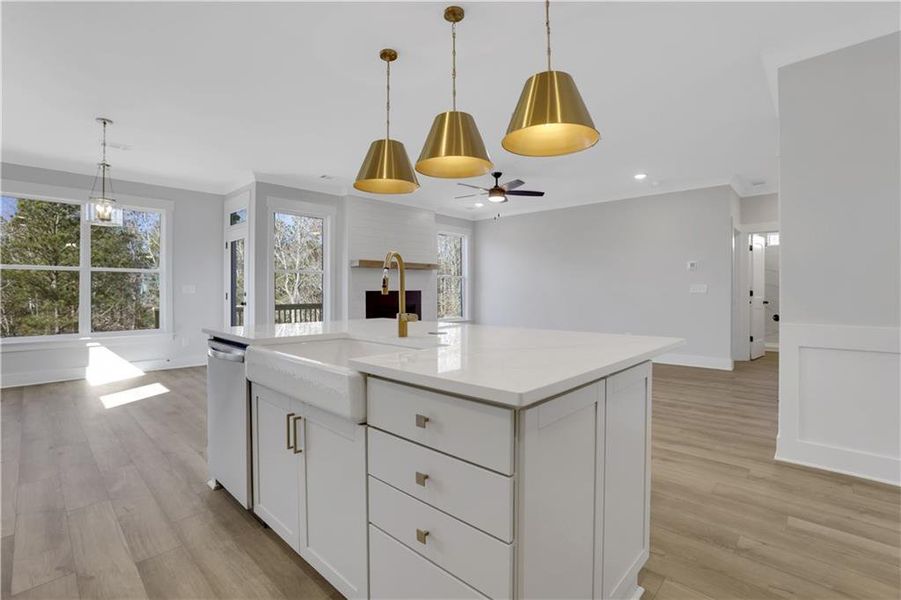 Furnished interior view inside a new home in Cambridge, Flowery Branch (Image 14). Furnished interior view inside a new home in Cambridge, Flowery Branch (Image 14).