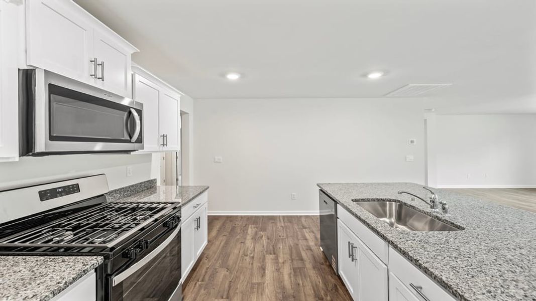 Furnished interior view inside a new home in Harrier Point, Woodruff (Image 7).