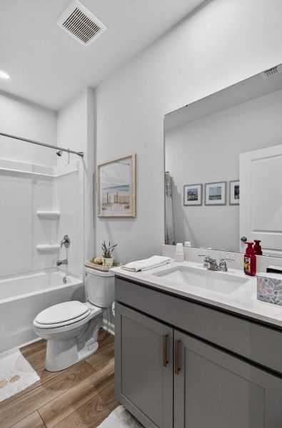 Furnished interior view inside a new home in , Summerville (Image 17).