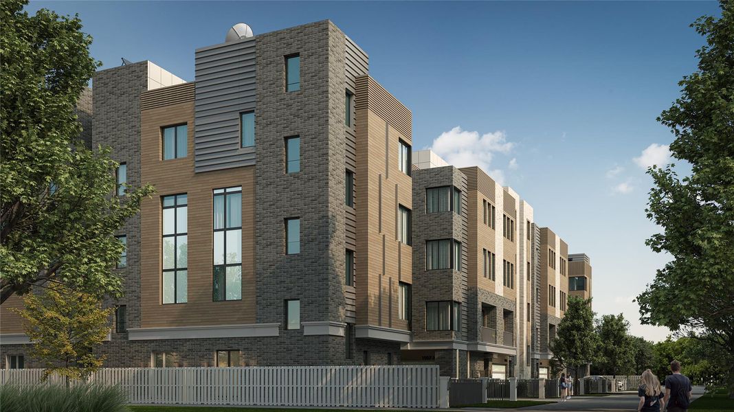 Front exterior of a new home in , Houston, TX, highlighting curb appeal (Image 1). Front exterior of a new home in , Houston, TX, highlighting curb appeal (Image 1).