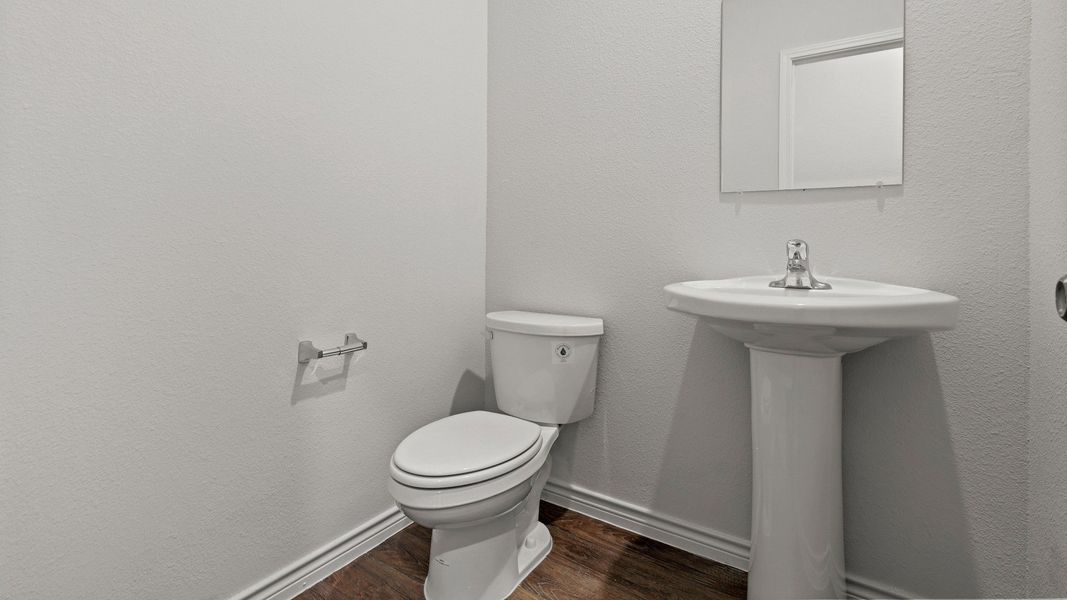 Secondary bathroom