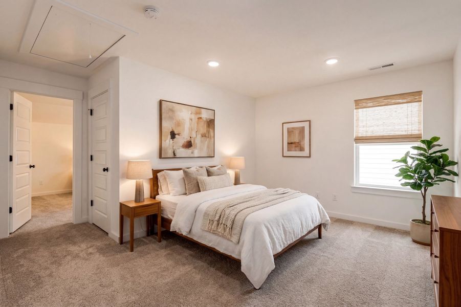Representative furnished interior of a home built from the The Ash M by Davidson Homes LLC in Parks at Foster Crossing, Anna (Image 9).
