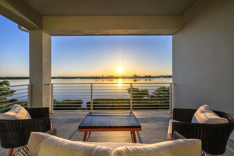 Furnished interior view inside a new home in , Vero Beach (Image 22).