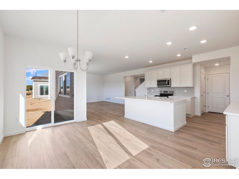 Furnished interior view inside a new home in Granary, Johnstown (Image 10).
