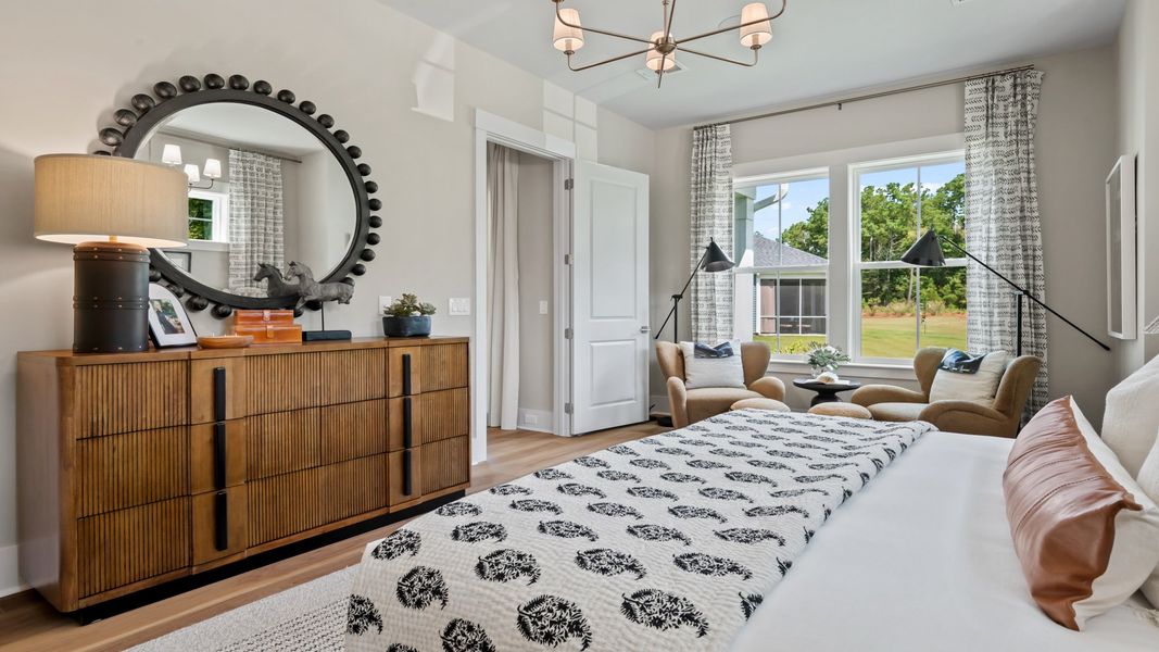 Representative furnished interior of a home built from the Traveler by DRB Elevate. in Summerwind Crossing at Lakes of Cane Bay, Summerville (Image 18).