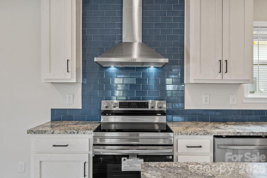 Close-up of interior finishes inside a home in , Asheville (Image 16).