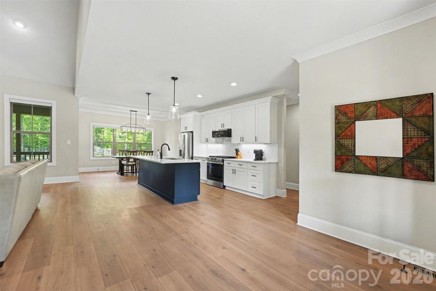 Furnished interior view inside a new home in , Denver (Image 17).