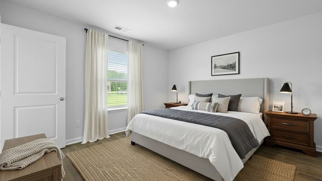 Furnished interior view inside a new home in Center Pointe, Santee (Image 3).